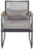 Lounge Set POMONTE Metall Schwarz Bild 5