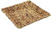 Schale aus Wasserhyazinthe 31x31 cm, Dekoschale, Obstschale Bild 3