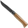 Opinel Tradition Luxury N°08 - Klappmesser - 8.5 cm - mattschwarze Klinge, gelbbraun mit gleichmäßig marmoriertem Griff Bild 2