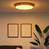 LED Deckenleuchte, Messing, D 25 cm Bild 2