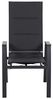 Siena 'Milano' Garden Relax Move Sessel anthrazit/Ranotex®, Grau, 110 x 59 x 73 cm Bild 3