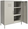 loft24 Mehrzweckschrank Bradford Spind Schrank aus Metall, 2 Türen Bild 4