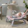 Ingenuity Keep Cozy 3-in-1 Baby Wippe, Sitz und Schaukel für Babys bis Kleinkinder, mit Vibrationen und Spielzeugstange, 0-30 Monate, Rosa Lily Bild 4