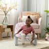 Ingenuity Keep Cozy 3-in-1 Baby Wippe, Sitz und Schaukel für Babys bis Kleinkinder, mit Vibrationen und Spielzeugstange, 0-30 Monate, Rosa Lily Bild 3