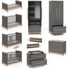 Kinderzimmer-Set Malia Grau/Eiche 4er Set Vitalispa Bild 5