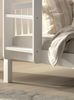 Etagenbett >Buche Massiv< in weiß lackiert - 207,5x175,4x97,5 (BxHxT) Bild 5