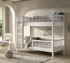 Etagenbett >Buche Massiv< in weiß lackiert - 207,5x175,4x97,5 (BxHxT) Bild 2