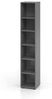 Regal 6OH 80 x 40 x 215,6 cm Graphit Bild 1
