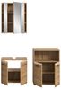 Badezimmer-Set >Ice< in artisan oak - 135x185x30cm (BxHxT) Bild 5
