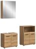 Badezimmer-Set >Ice< in artisan oak - 135x185x30cm (BxHxT) Bild 3