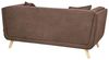 Sofa 2-Sitzer HABO Stoff Dunkelbraun Bild 5