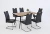 4er Set Schwingstuhl Sophia - Anthrazit Bild 3