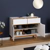 IDIMEX Kommode TIBOR, Kommode Anrichte Sideboard skandinavisch 2 Türen 2 Schubladen Kiefer m Bild 4