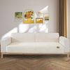 LINGKY Samt Sofabezug 1 2 3 4 Sitzer, L Form Sofaüberwurfe, Ecksofa Sofa überzug Pets Dog Couch überzug Anti-rutsch Sofaschutz, Ultra Weicher Sofaschoner (Beige,90x160 cm/Rechteckig) Bild 4