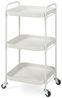 Servierwagen Kelevn 67x33x31 cm Stahl Grau [en. casa] Bild 5