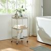 Servierwagen Kelevn 67x33x31 cm Stahl Grau [en. casa] Bild 4
