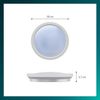 Philips LED-Deckenleuchte mit Fernbedienung, rund, 30 cm, dimmbar, Tunable White, Wohnzimmer, Schlafzimmer, kein Flimmern oder Blenden, modernes Design, weiß, 2er Pack Bild 3