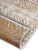 Hanse Home Northrugs Biri In- & Outdoor Wendeteppich - Flachgewebe, Boho Design, ÖKO-TEX, Wetterfest & UV-beständig für Balkon, Terrasse, Garten - Ocker, 80x350 cm Bild 5