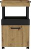 Rollwagen Barwagen HOME BAR 202 Optik: Artisan / Eiche Schwarz, Forte Bild 4