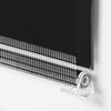 Doppelrollo Klemmfix ohne Bohren 40x130 cm Schwarz Duo Rollo Klemmrollo Sonnenschutzrollo Fensterrollo für Fenster & Türen Zebrarollo Seitenzugrollo Bild 5