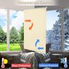 WOLTU Verdunklungsrollo ohne Bohren Beige 70x210 cm (BxH), Thermorollo Klemmfix Fensterrollo Seitenzugrollo easyfix Verdunkelung Rollos Sichtschutz und Sonnenchutz, Klemmrollo für Fenster & Tür Bild 2