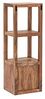 Hängeregal Akazie massiv 90x31x25 cm braun Wandregal Badregal-Holz Küche massivum Sydney Regal-Akazienholz Hängeschrank Stauraum Bild 5