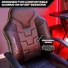 X Rocker Saturn - Gaming-Bürodrehstuhl für Kinder & Teenager - schwarz/gold Bild 4