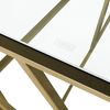Konsolentisch Glas gold ORLAND Bild 5