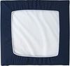 Blausberg Baby - Bezug kompatibel mit IKEA-Wickelauflage Vädra 74x80 cm – in Dunkelblau - aus 100% Baumwolle-Musslin, Oeko-Tex ® Standard 100 zertifiziert Bild 2