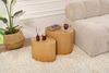 Dmora Couchtisch Turbigo 34 x 40 x 49h cm Braun Bild 4