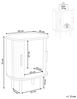 Nachttisch BRADLEY Heller Holzfarbton Bild 3