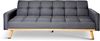 Jahnke SCHLAFSOFA Chillax Box Granitgrau/Holz EICHENFARBEN Bild 2