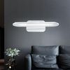 Elegante LED Wandleuchte aus Chrom mit Schalter FRIULI Bild 2