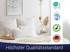 ZOLLNER Kopfkissen, Füllung: 90% Federn, 10% Daunen, Seitenschläfer, anti-allergisch, milbenresistent, weich, 40x80 cm, 90% Federn, 10% Daunen, vom Hotelwäschespezialisten Bild 4