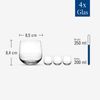 Villeroy & Boch Afina Wasserglas 200 ml 4er Set Bild 3