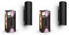 Philips Hue White & Color Ambiance Appear Outdoor Wandleuchte (1.180 lm), Doppelpack, dimmbare Wandlampe mit 16 Mio. Farben, smarte Lichtsteuerung über Sprache oder App, schwarz Bild 2