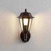 Lindby Außen-Wandleuchte Noor, Metall, Schwarz IP44mit Bewegungsmelder, 1 x 60 W Bild 4