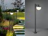 Außen Stehlampe, Alu, anthrazit, H 110 cm Bild 2