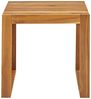 Set mit 3 Hockern BELLANO Akazienholz Heller Holzfarbton Bild 5