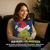 United Labels® Dekokissen The Grinch Kissen - Plüsch Zierkissen Kopfkissen 30 x 30 cm Bild 3