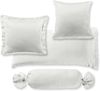 Fleuresse Mako-Satin Kissenbezug Bezug 80x80 cm uni mit RV 1109 naturweiß Bild 3