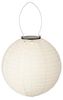 Kaemingk LED Lampion rund SOLAR - Garten in Weiss Bild 1