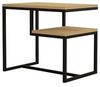 Modern Coffee Table, Sapphire Color, 60 x 52 x 40 cm | 100% Melamine Coated Particle Board, 18 mm Thick | Stylish Industrial Design for Home & Office Bild 5