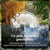 CLP Gartenmöbel-Set Norva wetterfest mit 2 Stühlen und quadratischem Tisch 3-teilig,weiß Bild 5