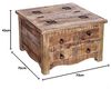 riess-ambiente Couchtisch IRON CRAFT 70cm natur, Wohnzimmer· Massivholz · eckig · Truhe · mit Schubladen · Industrial Bild 3