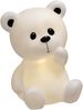 Niedliche LED-Nachttischlampe in Form eines Teddybären in schönen Farben für Kinderzimmer, 9,2x13 cm, Atmosphera Bild 2