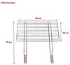 Master Grill & Party Grillrost verchromt 58 x 30 cm (MG253) Bild 2