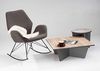 Homexperts 'VICTOR' Schaukelstuhl, grau, B 74 x H 94 x T 85 cm Bild 4