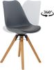IDIMEX Esszimmerstuhl BOLIVIA (2 St), Esszimmerstuhl Sitz drehbar Kunstleder im 2er Pack Küchenstuhl Essstuh Bild 4
