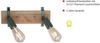 JUST LIGHT 13472-79 Wandleuchte Slat 2-flammig Vintage-Stil Holz Bild 3